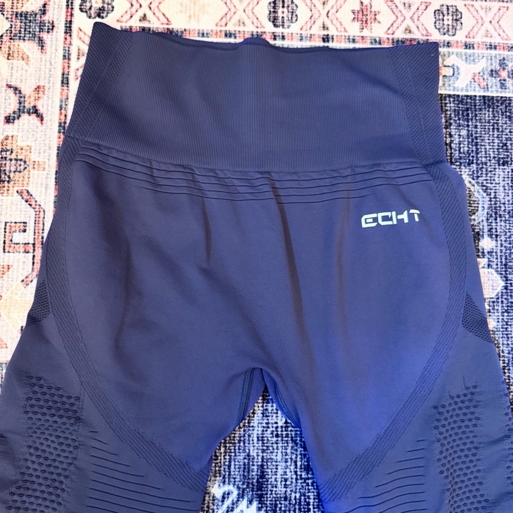 Echt Arise Prime Seamless Cutout Style Leggings Dusty Blue Women’s Size Small - Picture 4 of 9